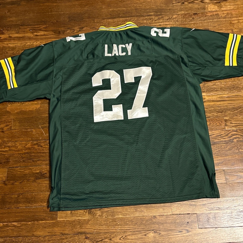 Nike Eddie Lacy #27 Green Bay Packers Jersey Size 56 (3XL) - Picture 4 of 6